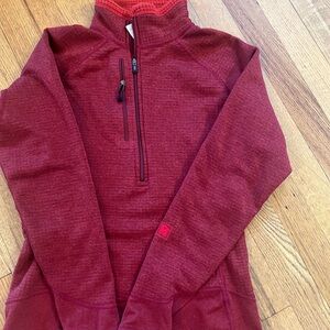 Patagonia Red Quarter-Zip Pullover